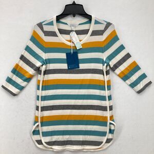 Market‎ & Spruce Zansia French Terry Knit Top Women's XS Striped Stitch Fix NWT